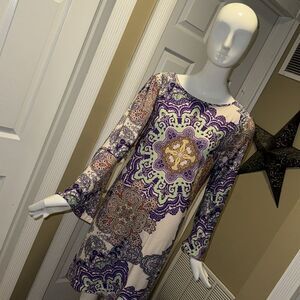 Trulli Paisley mandala dress